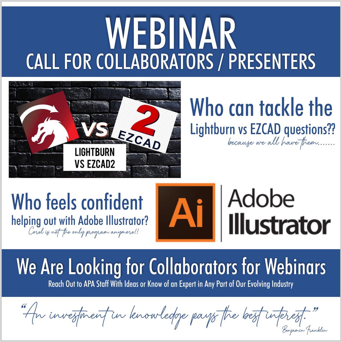 webinar speakers